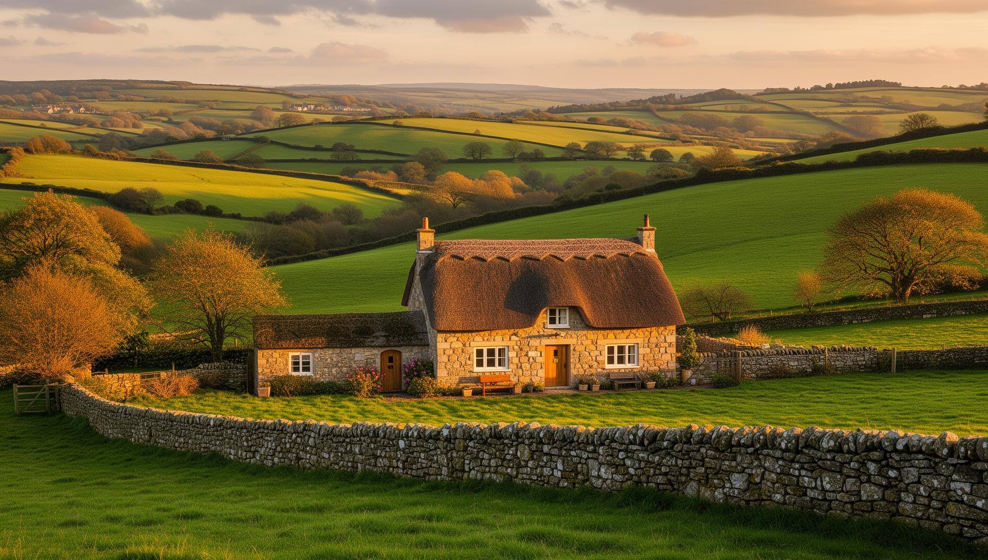 Beautiful UK holiday cottage in scenic countryside